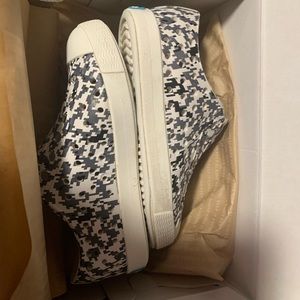 Native Jefferson Digital Print Kids Toddler Shoes Size 6